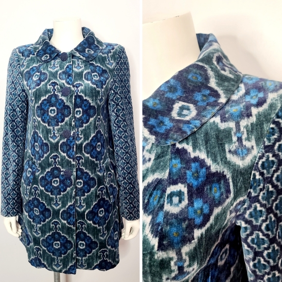 Anthropologie Jackets & Blazers - Anthropologie Elevenses Velvet Coat